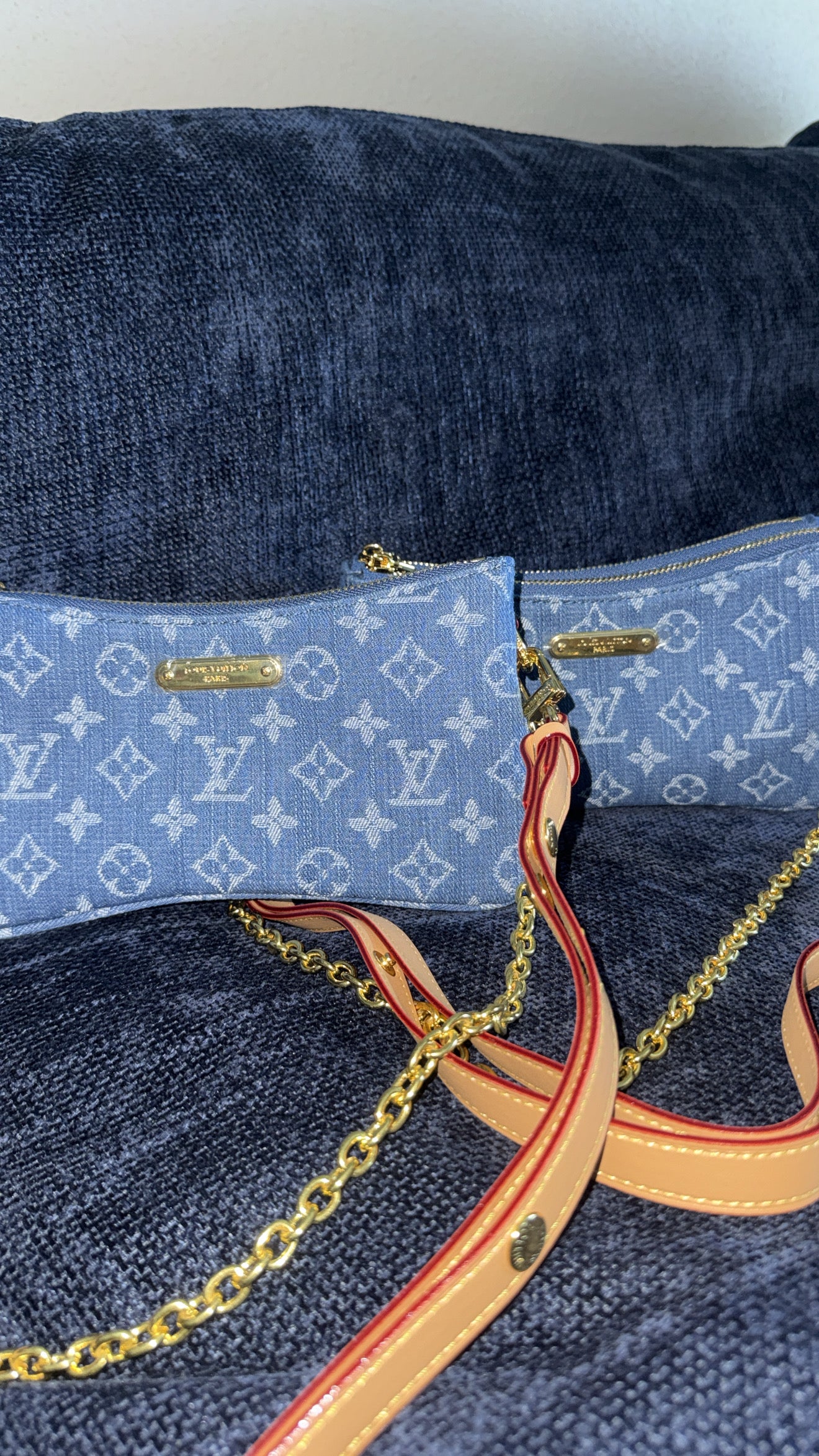 Denim LV Bag