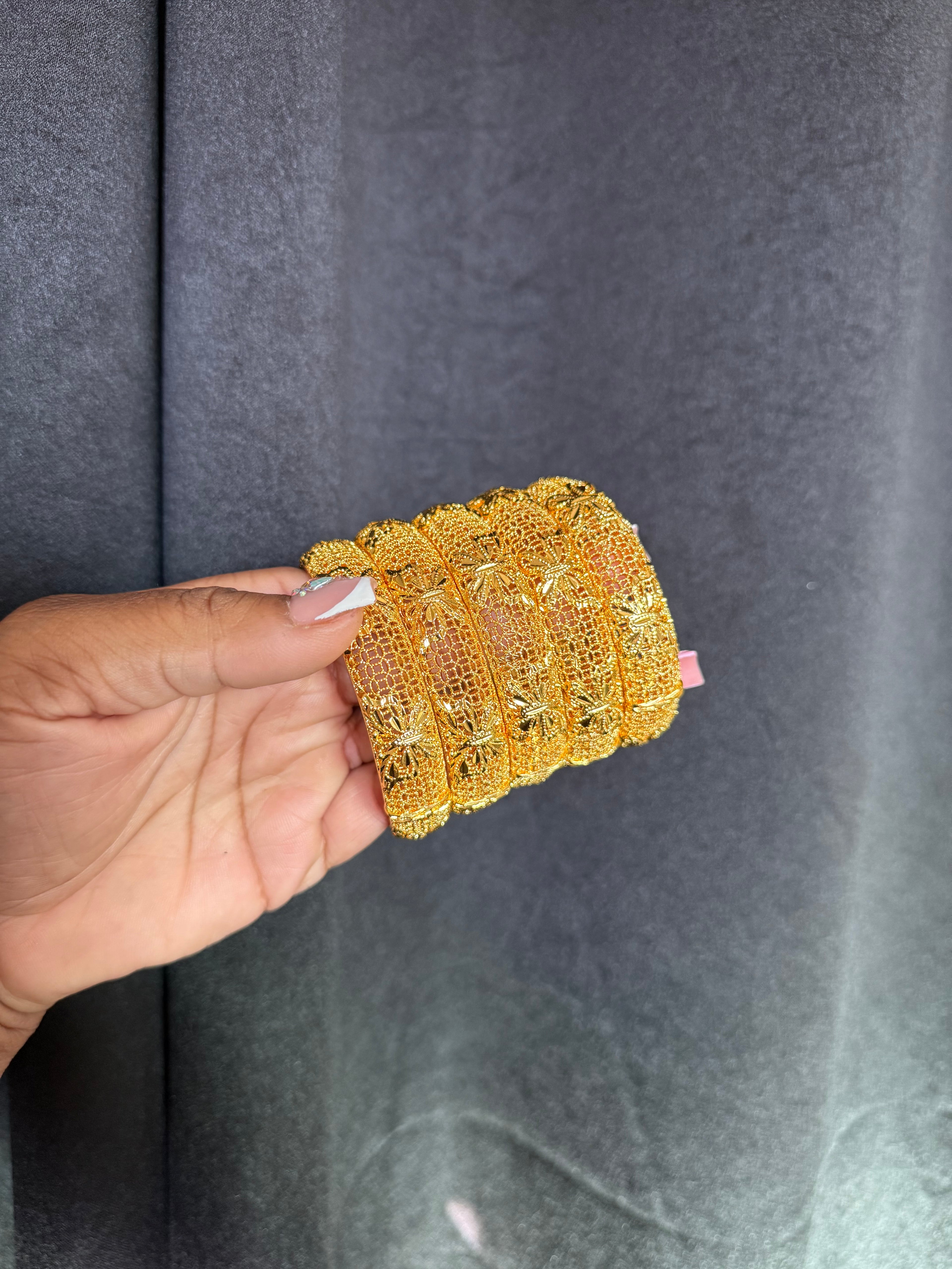 24K Butterfly Bracelet