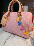 Pink LV Inspired Speedy