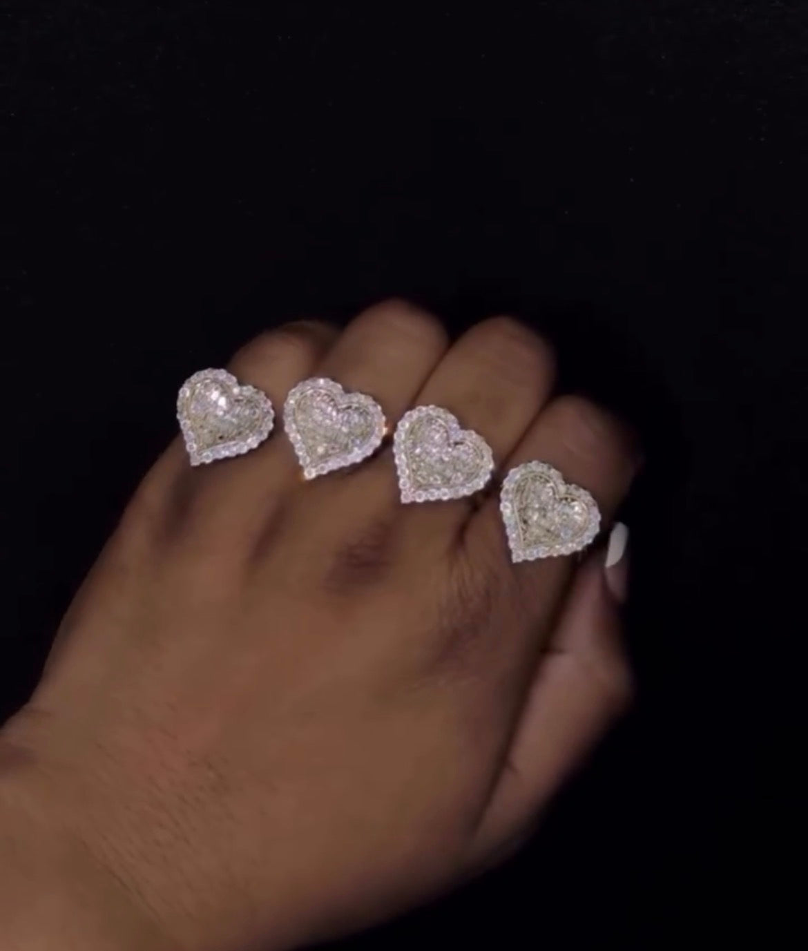 Diamond Heart Ring