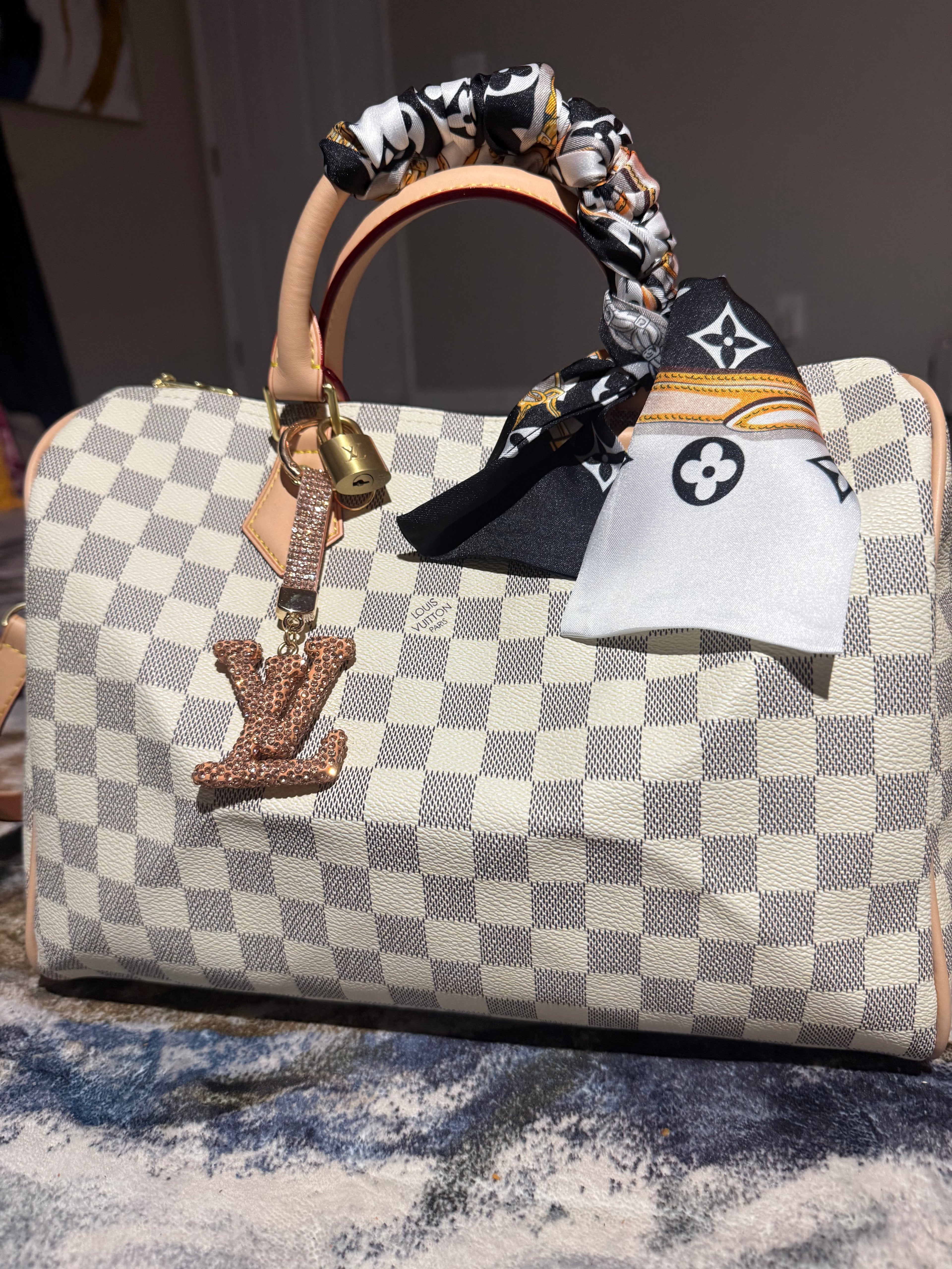 Checkered LV Speedy 30 Inspired (preorder)