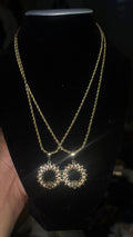 Crowned Halo Necklace