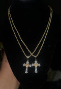Hello Kitty Cross Necklace