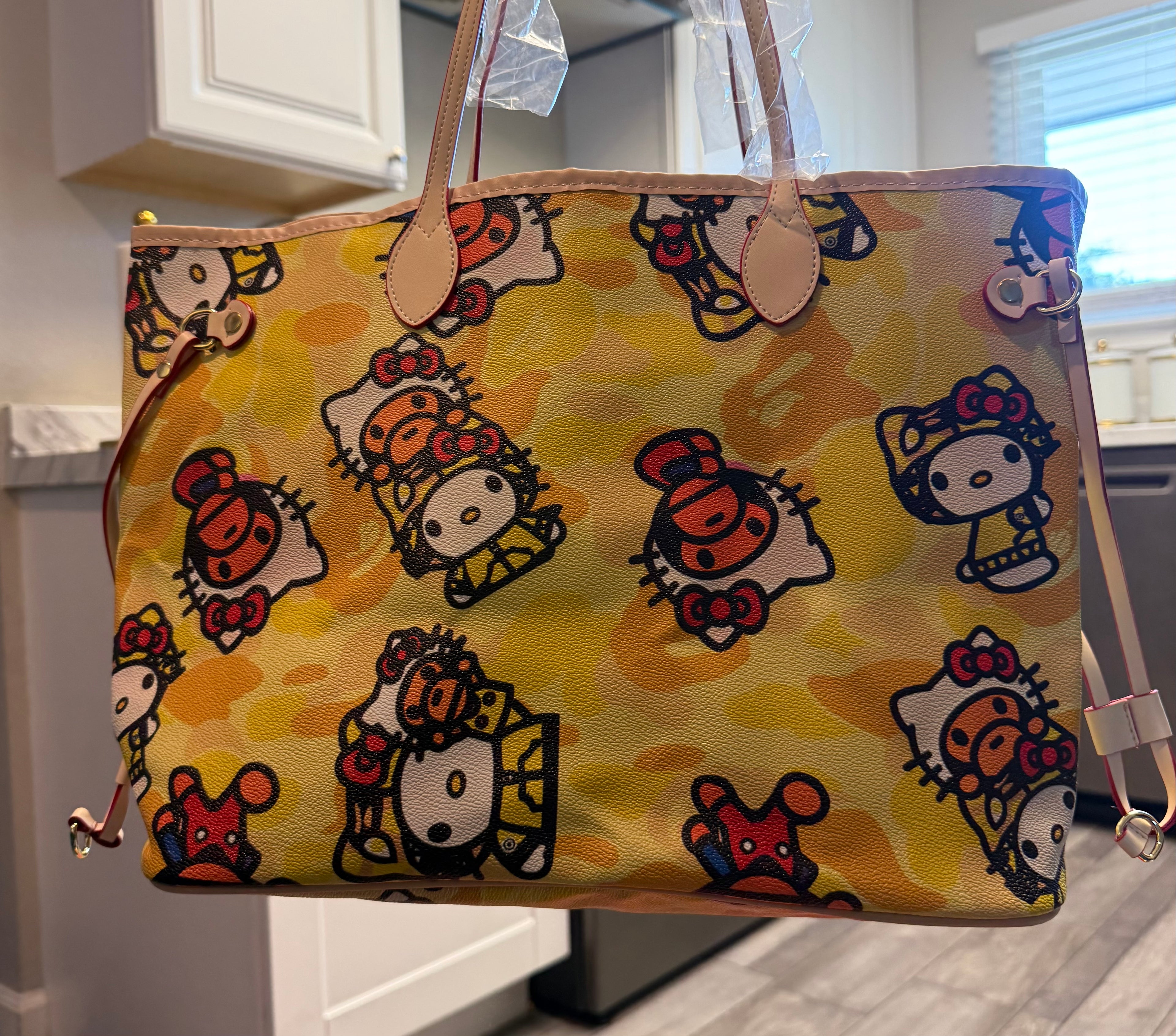 CHEETAH HK CHROMEHEART TOTE