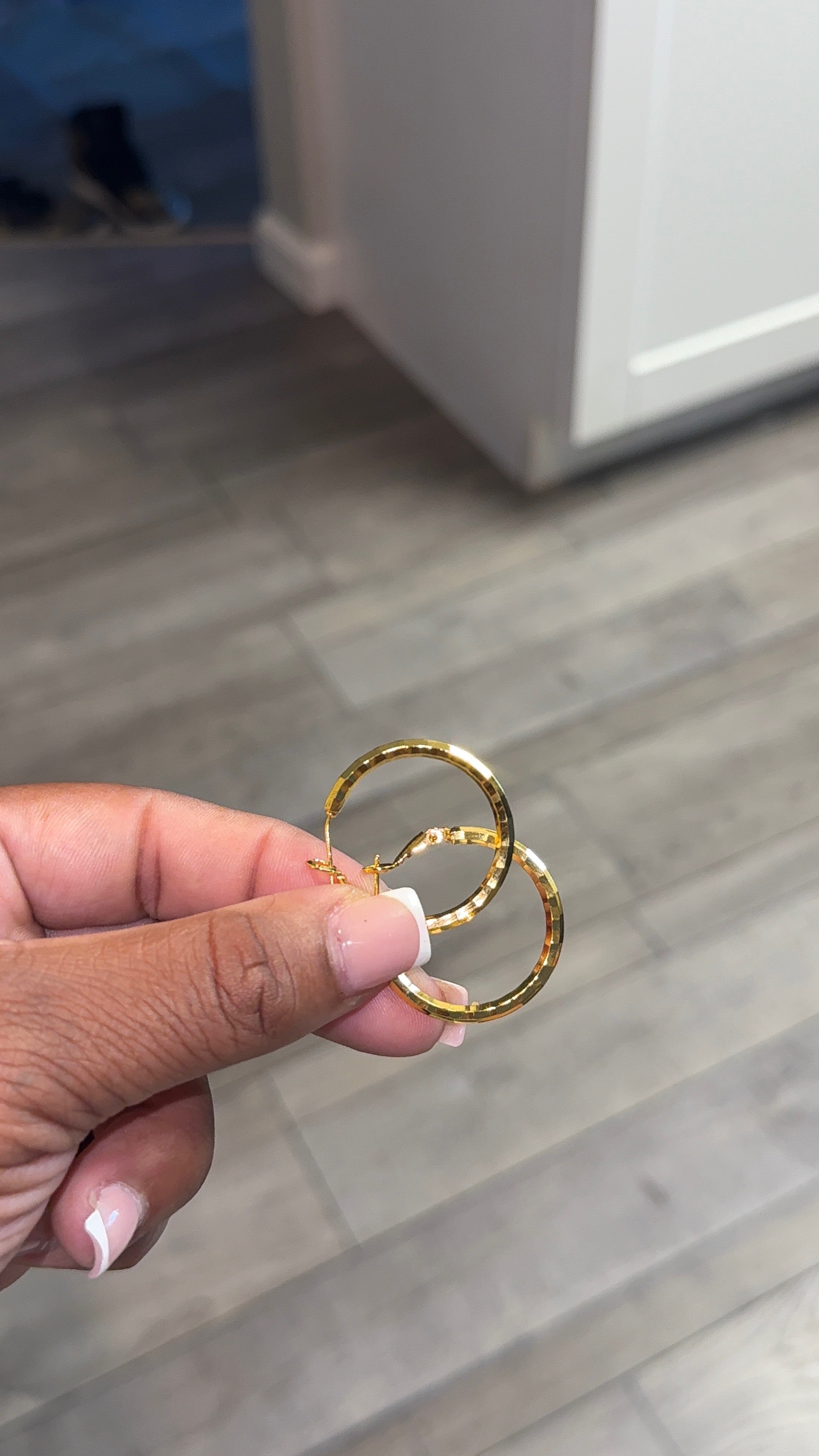 Gilded Hoops