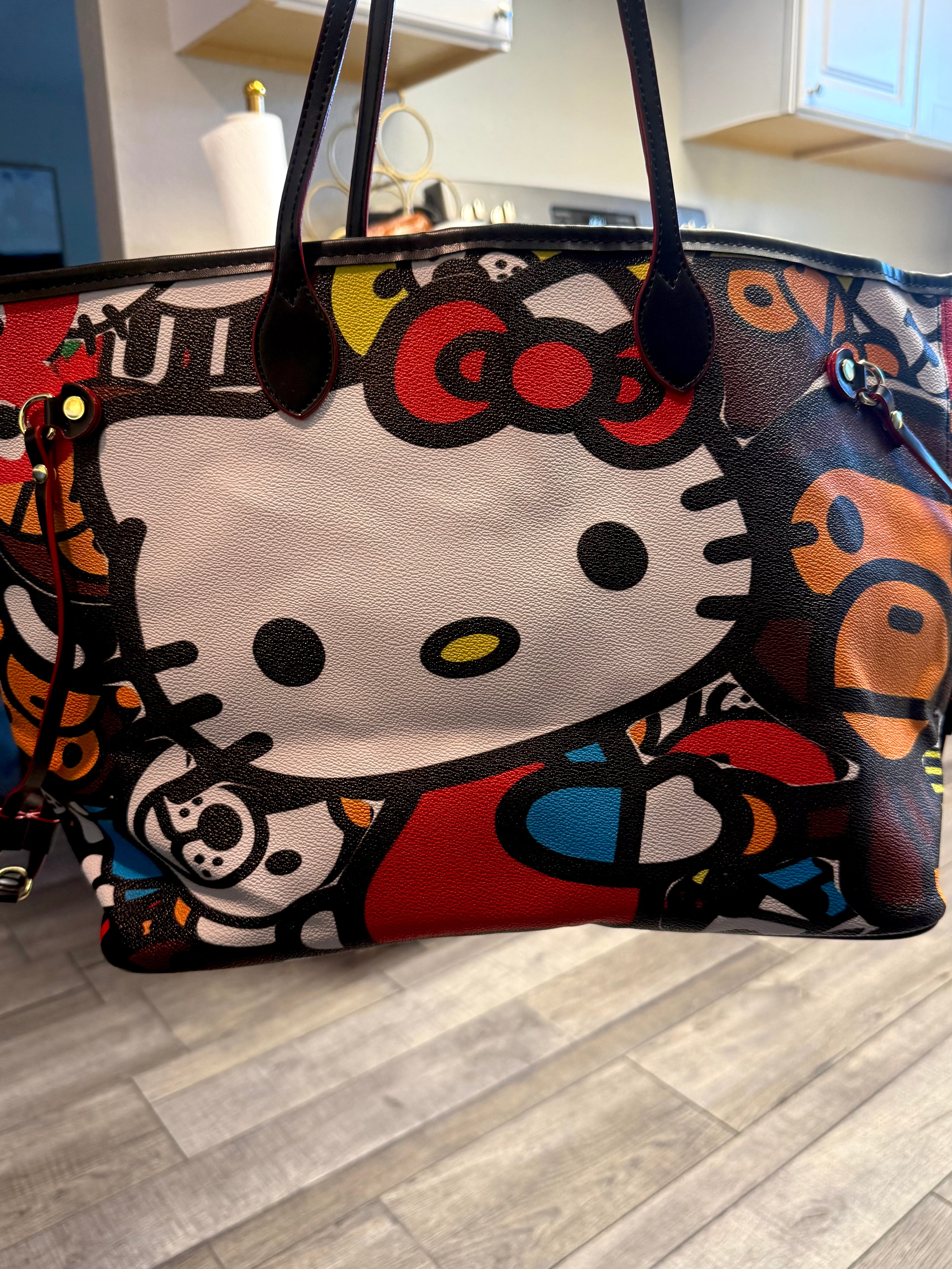 CHEETAH HK CHROMEHEART TOTE