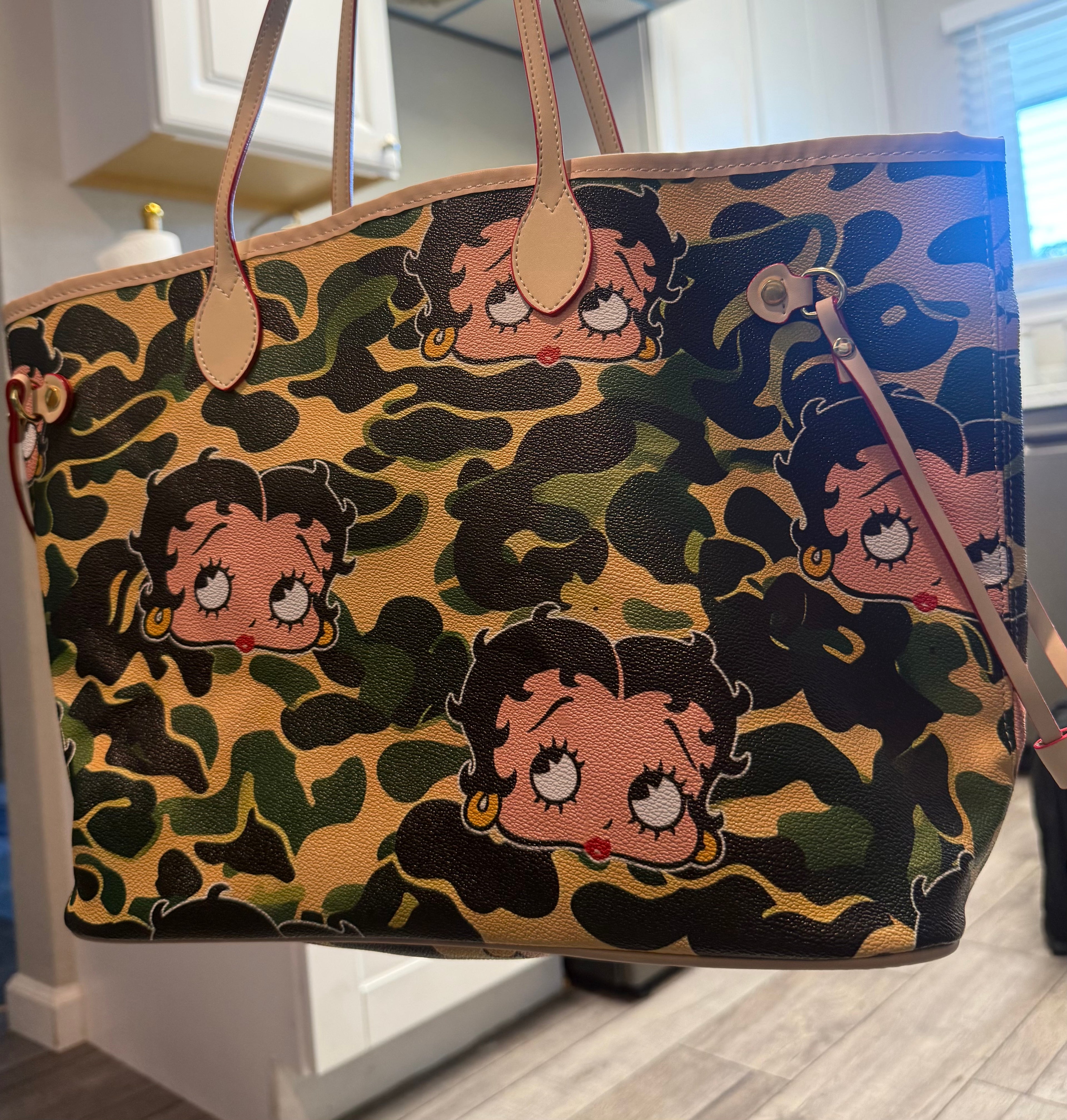 CHEETAH HK CHROMEHEART TOTE