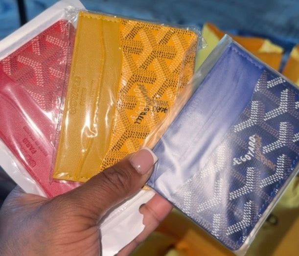 Goyard Wallet Inspired